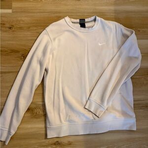 Nike Men's Off-White Crewneck Sweater